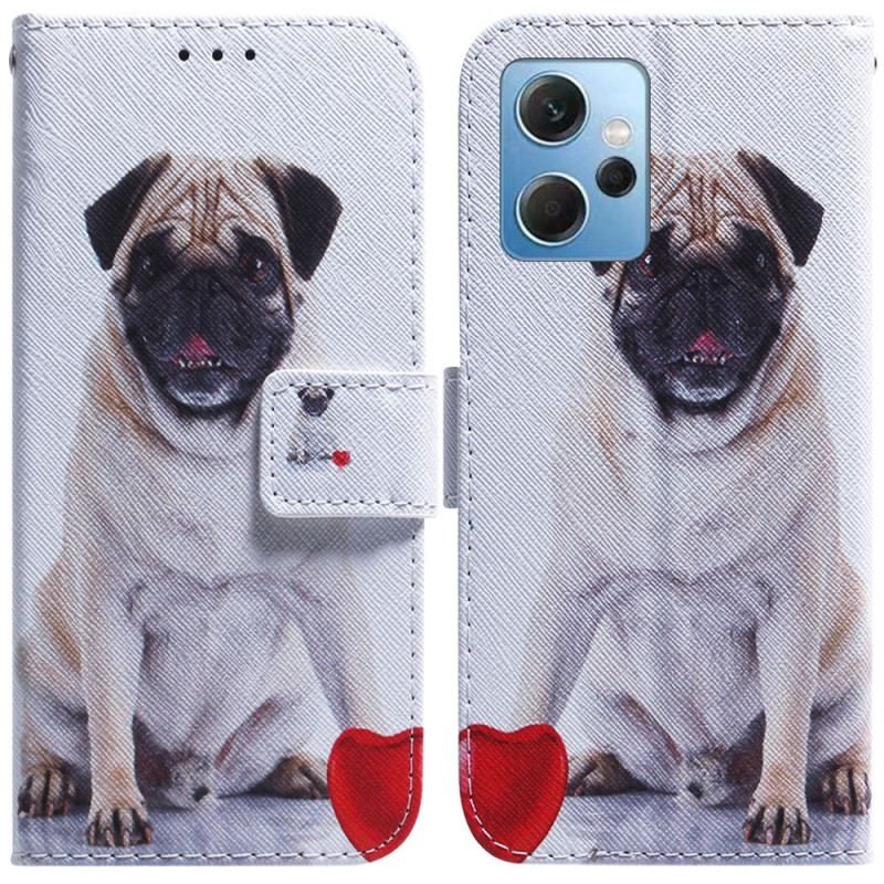 Housse Xiaomi Redmi Note 12 4G Pug Dog