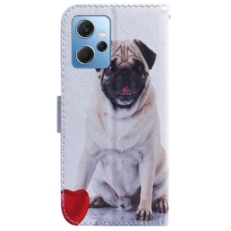 Housse Xiaomi Redmi Note 12 4G Pug Dog