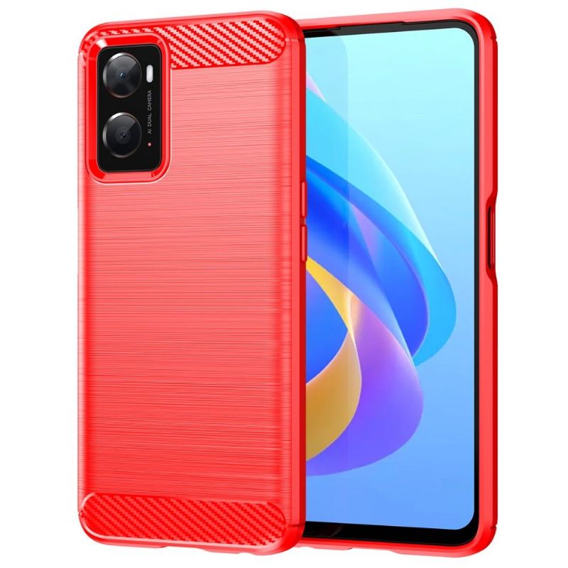 Coque Realme 9i effet brossé silicone