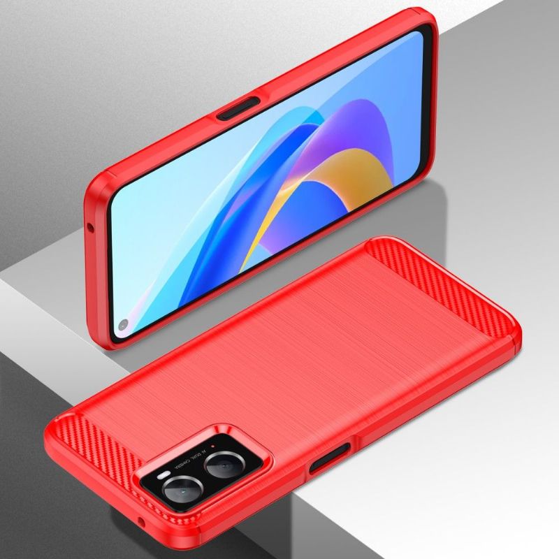 Coque Realme 9i effet brossé silicone