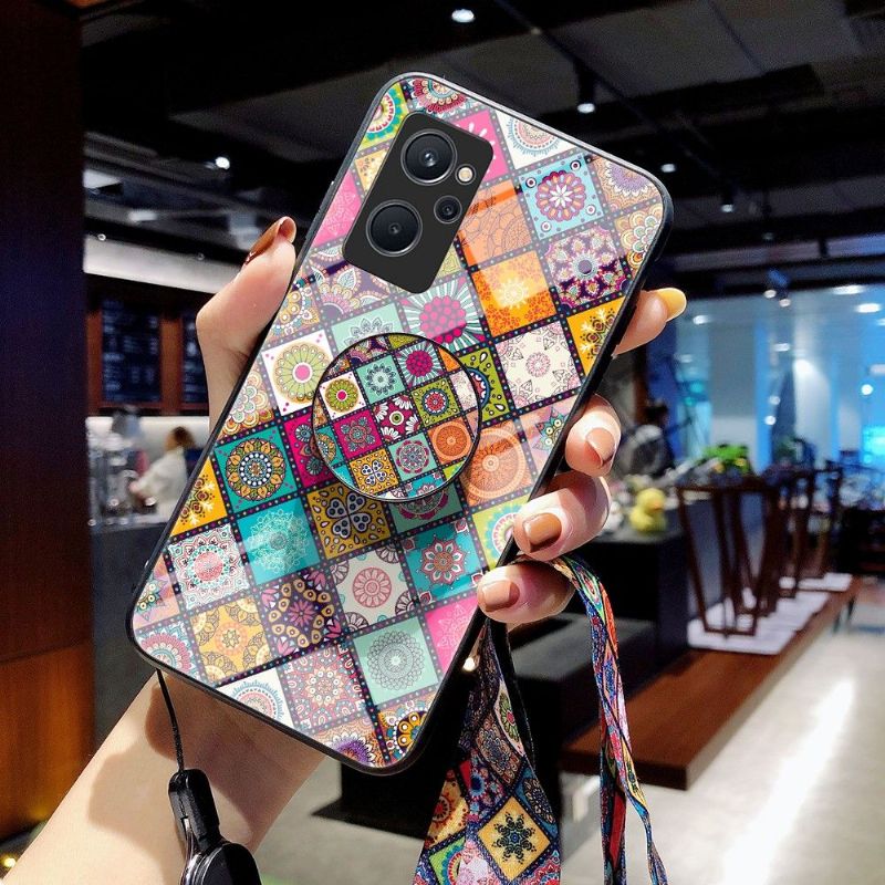 Coque Realme 9i Kaleidoscope Mandala avec support