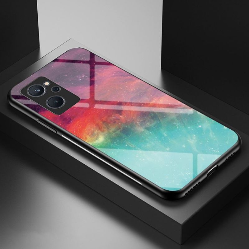 Coque Realme 9i Nébuleuse dos en verre