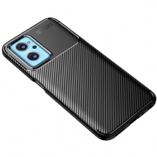 Coque Realme 9i style fibre de carbone