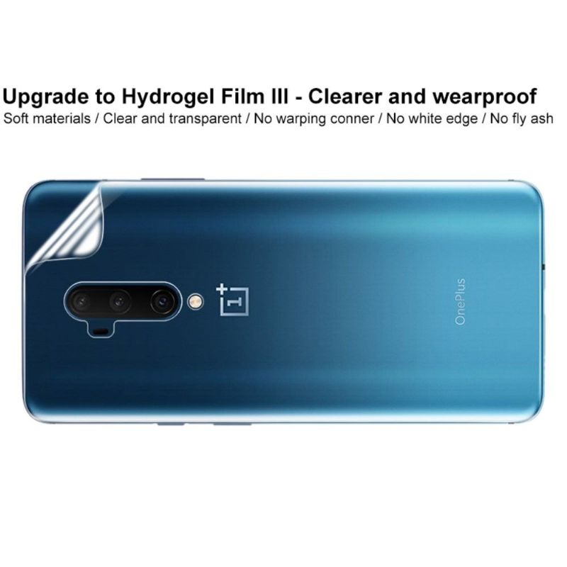 OnePlus 7T Pro - 2 films de protection arrière en hydrogel