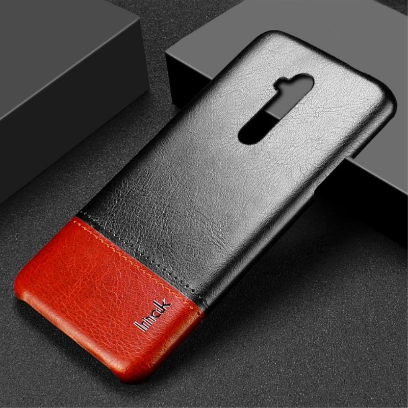 OnePlus 7T Pro - Coque imak bicolore imitation cuir