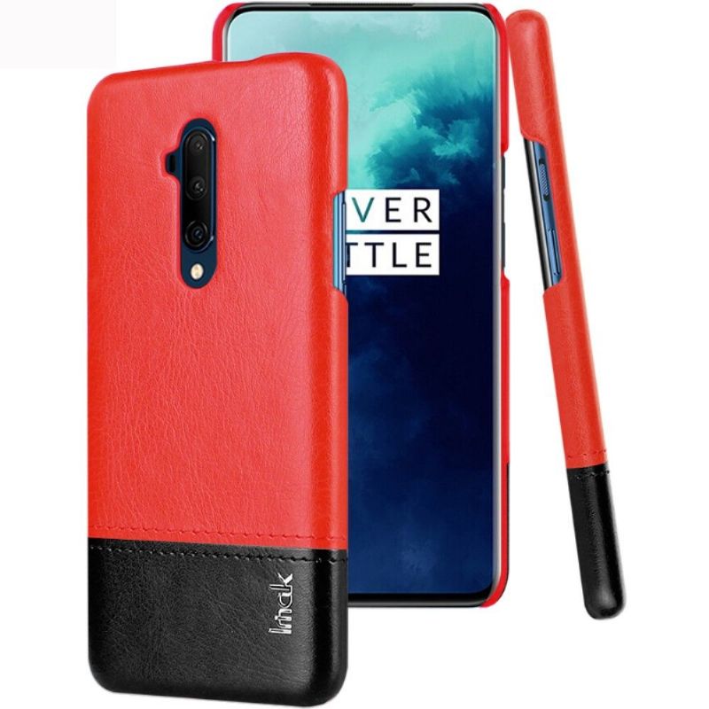 OnePlus 7T Pro - Coque imak bicolore imitation cuir