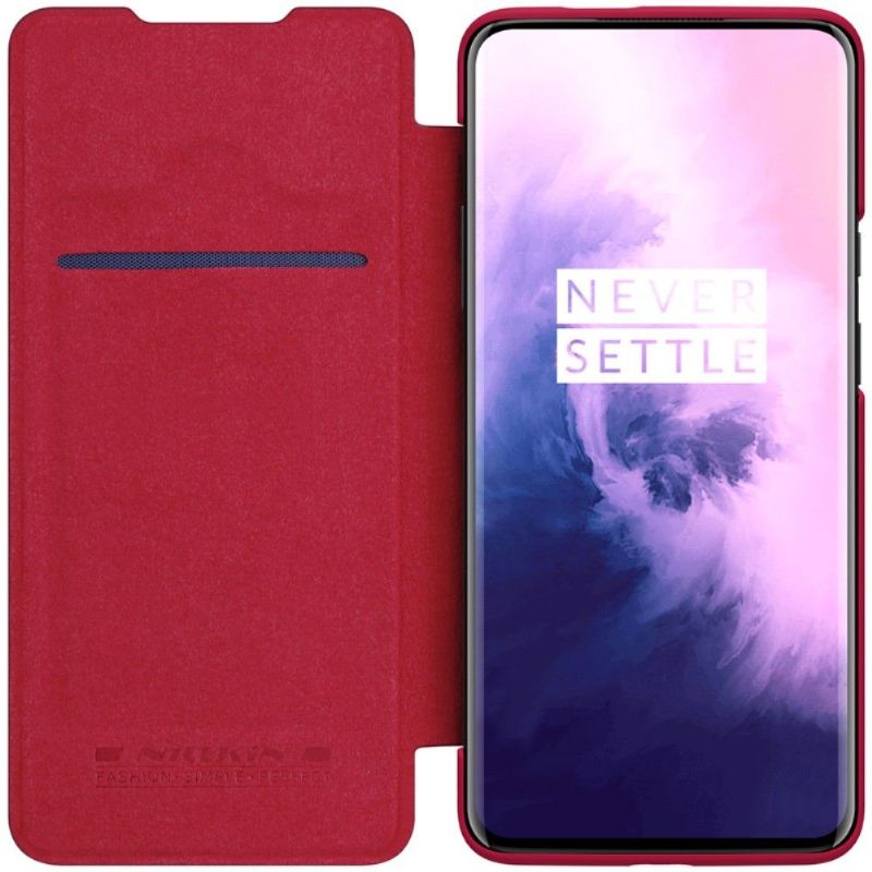 OnePlus 7T Pro - Housse NILLKIN Qin simili cuir