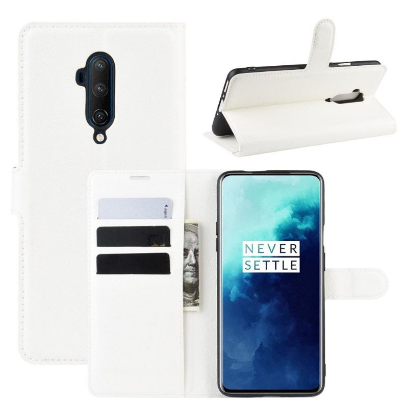 OnePlus 7T Pro - Housse portefeuille style cuir