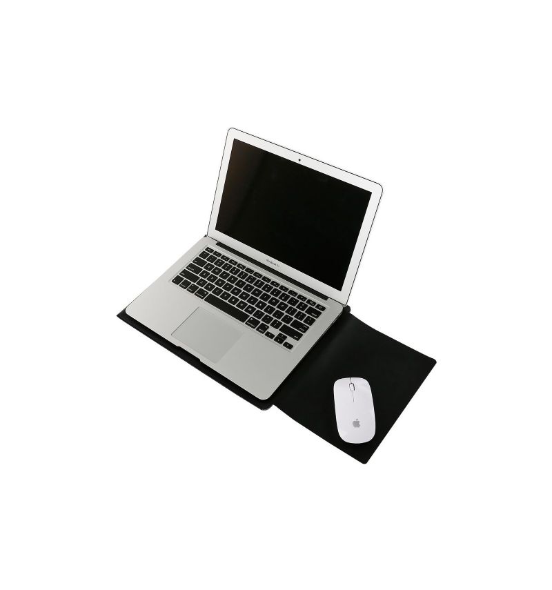 Housse MacBook Pro / Air 13 pouces feutrine et simili cuir