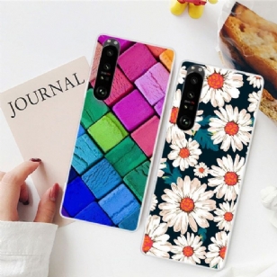 Coque Sony Xperia 1 III Blocs Colorés