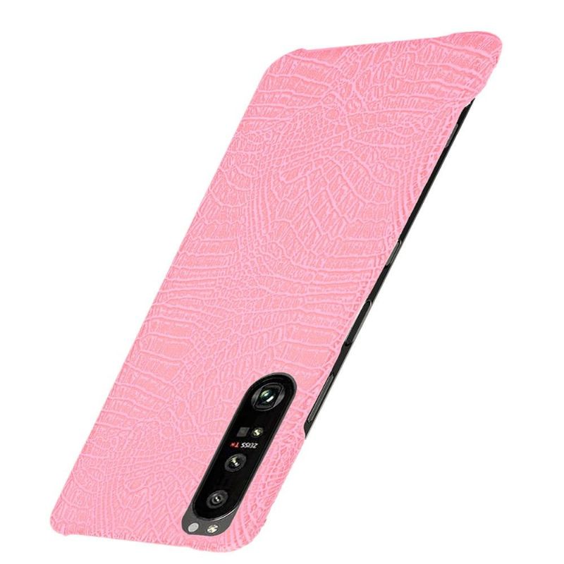 Coque Sony Xperia 1 III effet peau de croco