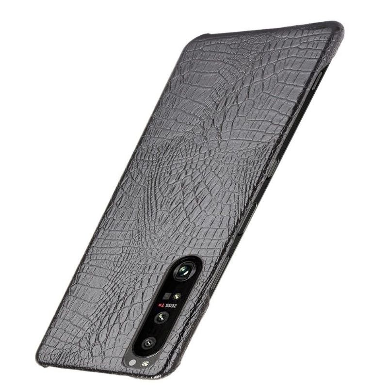 Coque Sony Xperia 1 III effet peau de croco