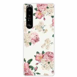 Coque Sony Xperia 1 III Fleurs