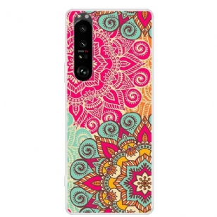 Coque Sony Xperia 1 III Mandalas Colorés