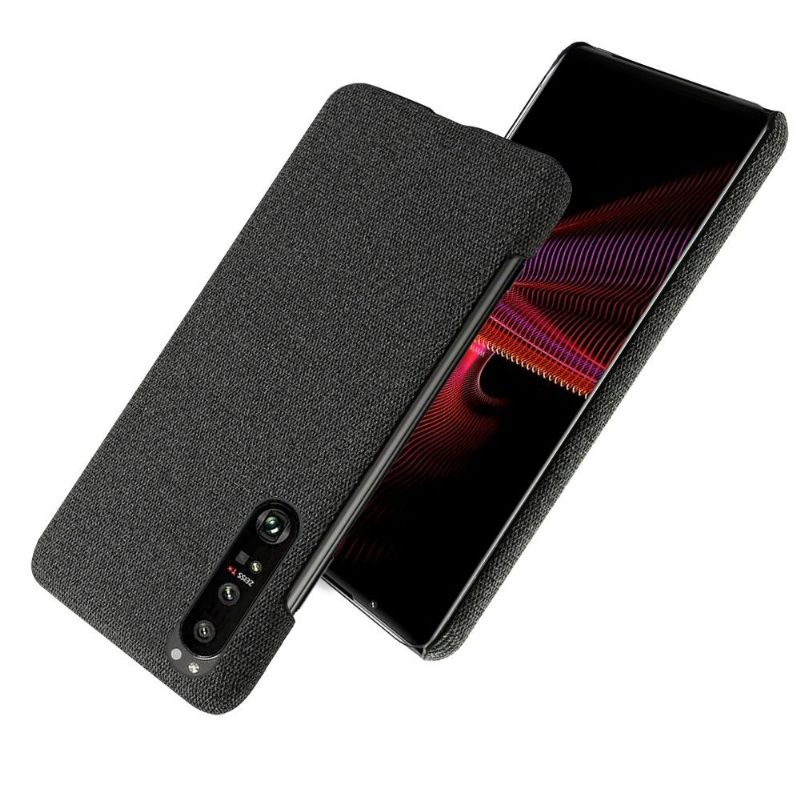 Coque Sony Xperia 1 III revêtement tissu