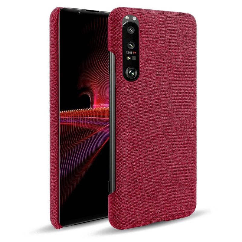 Coque Sony Xperia 1 III revêtement tissu