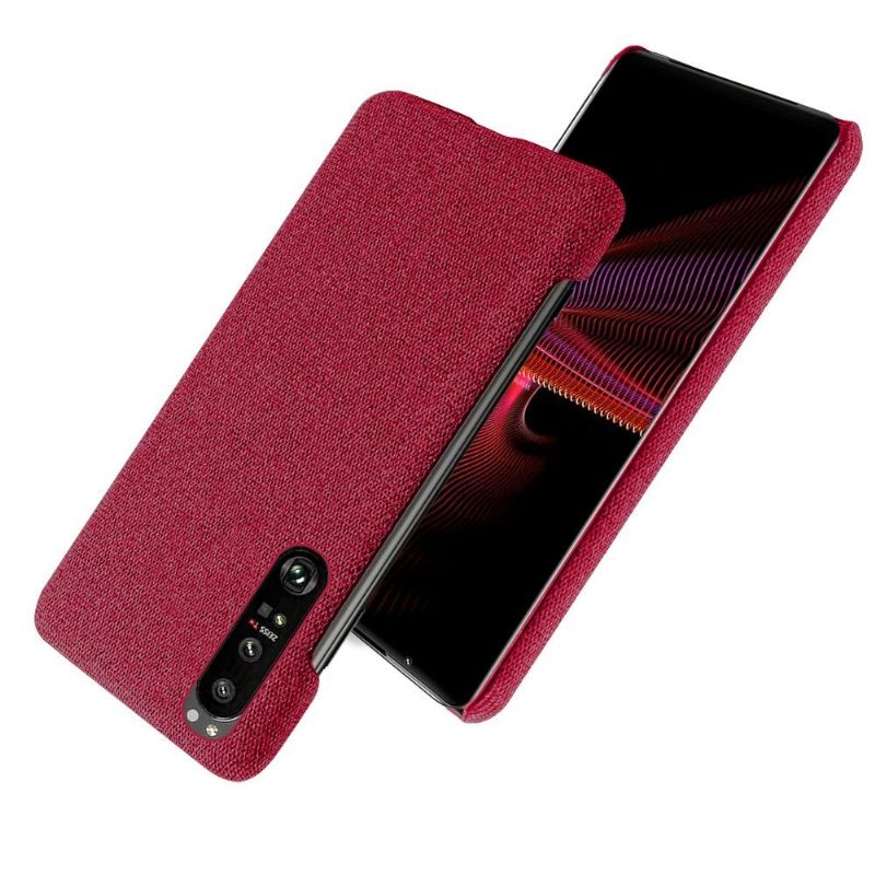 Coque Sony Xperia 1 III revêtement tissu