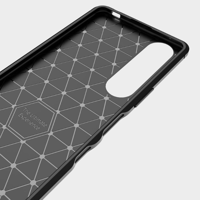 Coque Sony Xperia 1 III en Silicone Effet Brossé