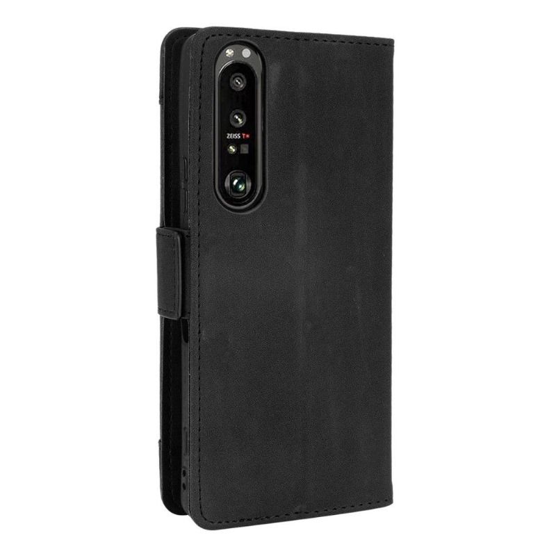 Housse Sony Xperia 1 III Premium avec Porte Cartes