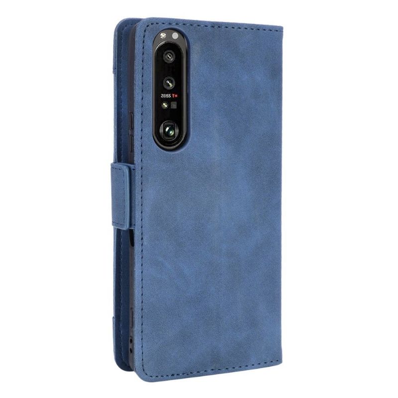 Housse Sony Xperia 1 III Premium avec Porte Cartes