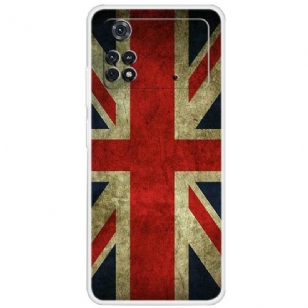 Coque Xiaomi Poco X4 Pro 5G Drapeau Anglais