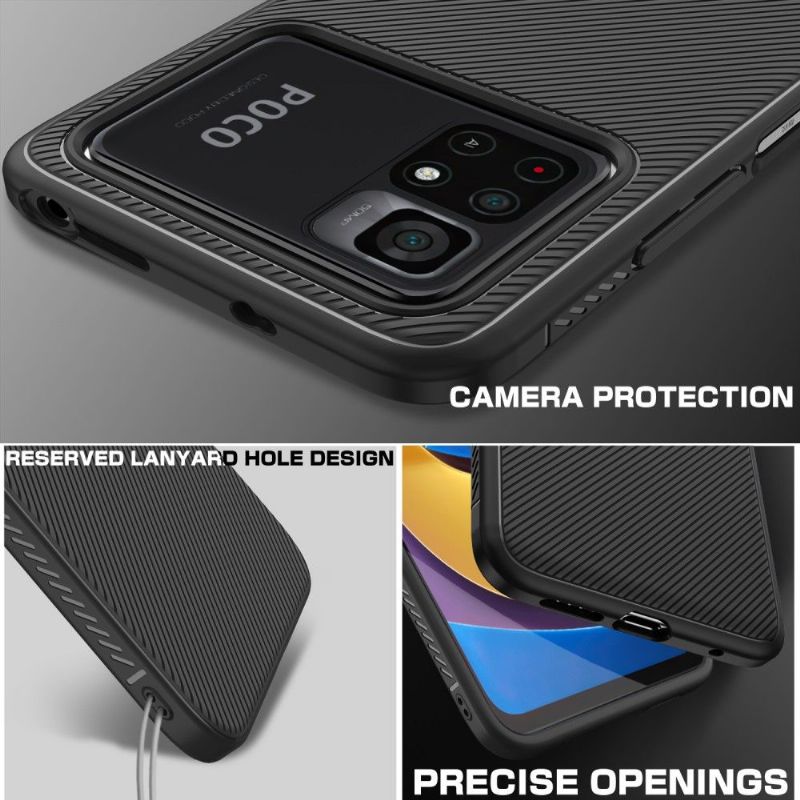 Coque Xiaomi Poco X4 Pro 5G Effet Strié