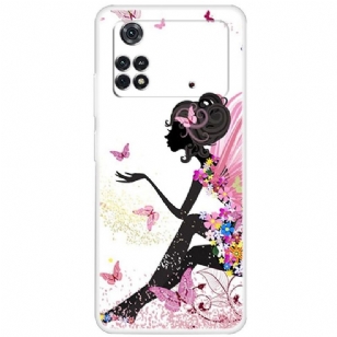 Coque Xiaomi Poco X4 Pro 5G Femme Papillon