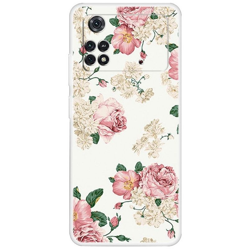 Coque Xiaomi Poco X4 Pro 5G Fleurs