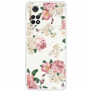 Coque Xiaomi Poco X4 Pro 5G Fleurs