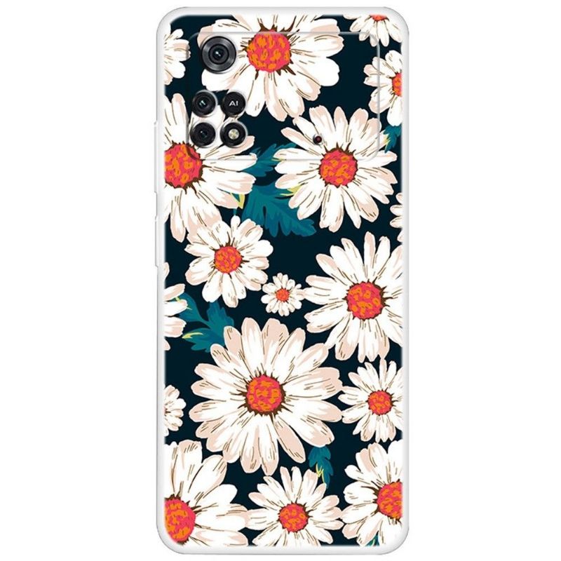 Coque Xiaomi Poco X4 Pro 5G Marguerites