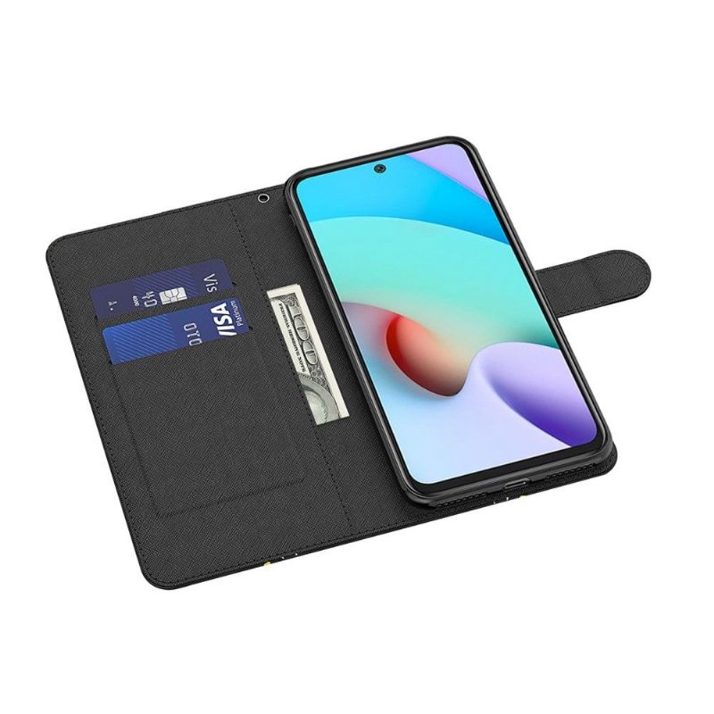 Housse Xiaomi Poco X4 Pro 5G illustration papillons dorés