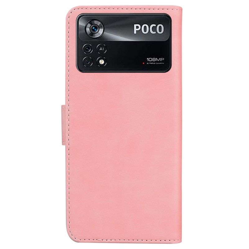 Housse Xiaomi Poco X4 Pro 5G Protection Papillon Coloré