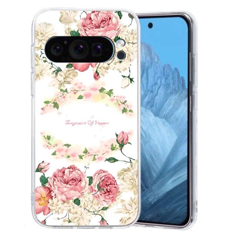 Coque Google Pixel 9 Fleurs Liberty