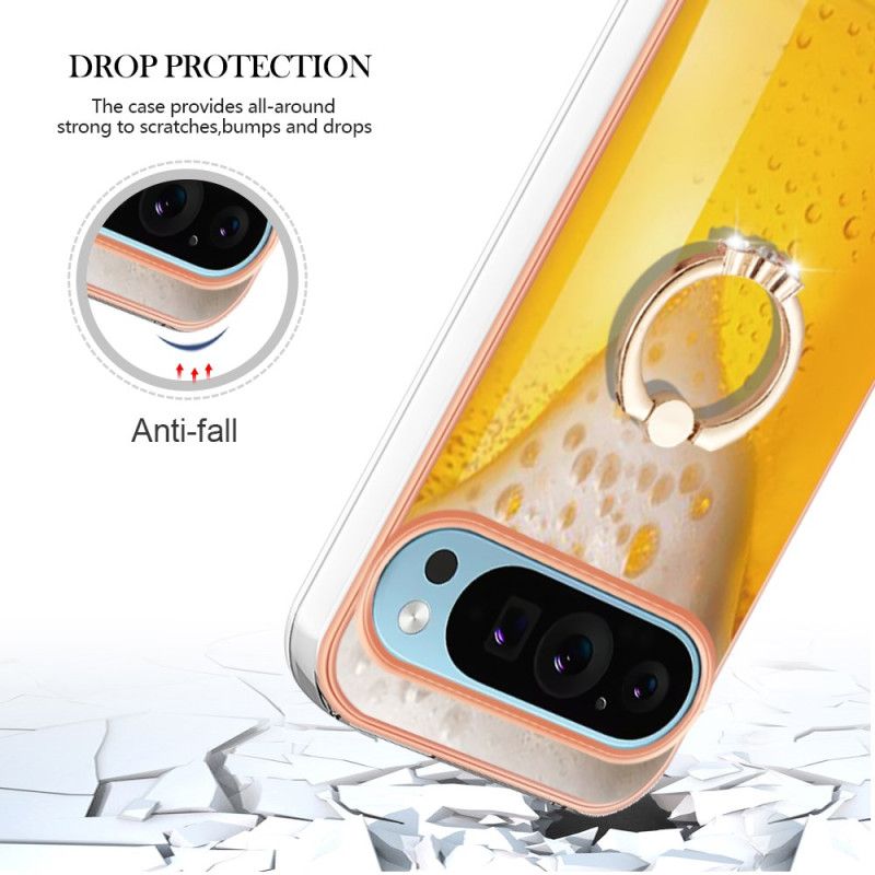 Coque Google Pixel 9 / Pixel 9 Pro Anneau-Support Bière