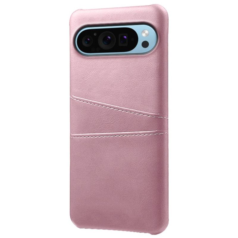 Coque Google Pixel 9 / Pixel 9 Pro Effet Cuir Porte-Cartes