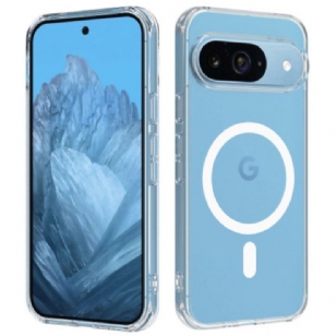 Coque Google Pixel 9 Transparente Compatible avec MagSafe