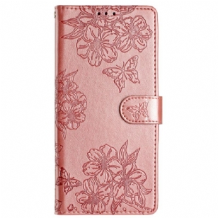 Housse Google Pixel 9 Motif Papillons et Fleurs