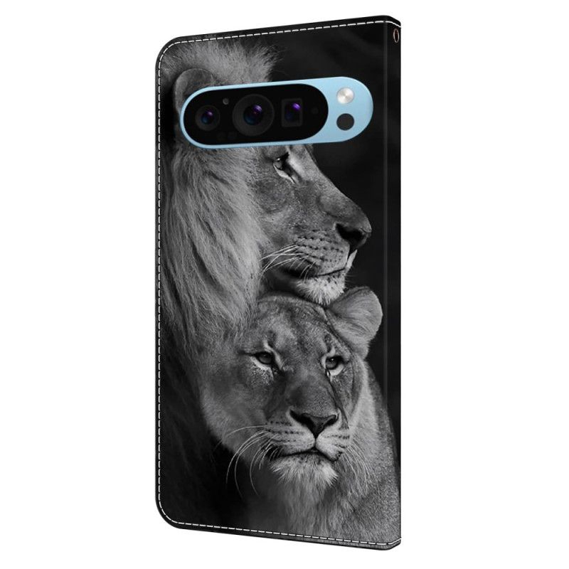 Housse Google Pixel 9 / Pixel 9 Pro Couple de Lions