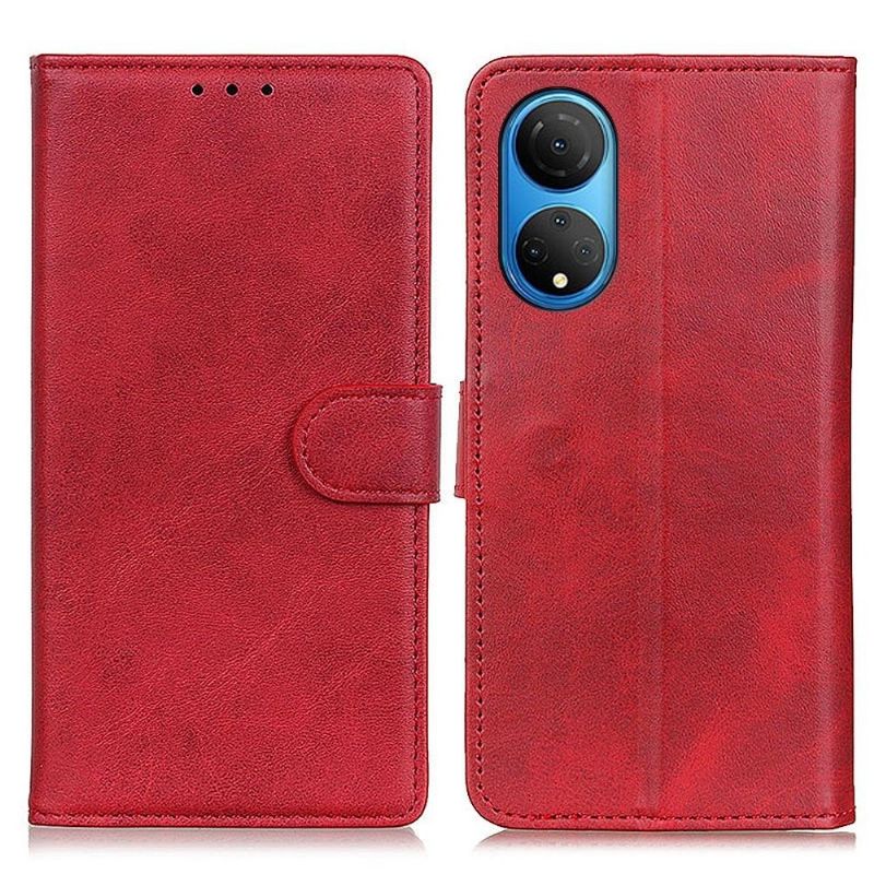 Housse Honor X7 Marius effet cuir mat