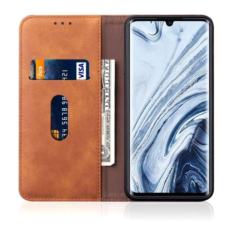 Célestre - Housse Xiaomi Mi Note 10 / Note 10 Pro simili cuir porte carte