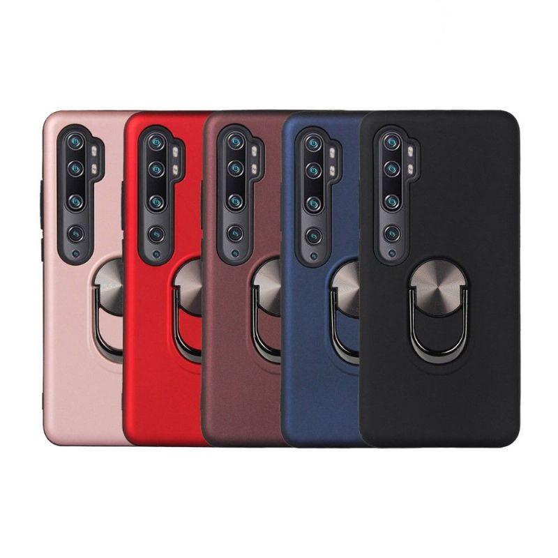 Coque Xiaomi Mi Note 10 / Note 10 Pro effet mat avec support au dos