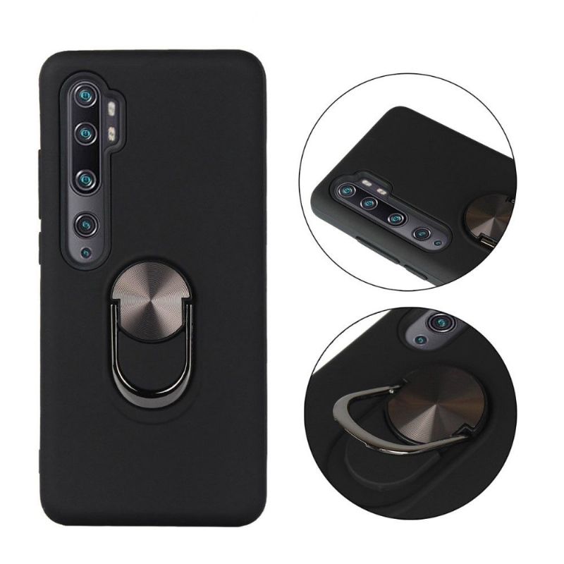 Coque Xiaomi Mi Note 10 / Note 10 Pro effet mat avec support au dos