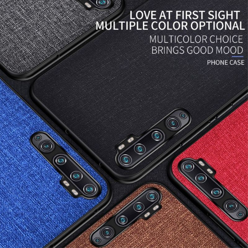 Coque Xiaomi Mi Note 10 / Note 10 Pro effet tissu