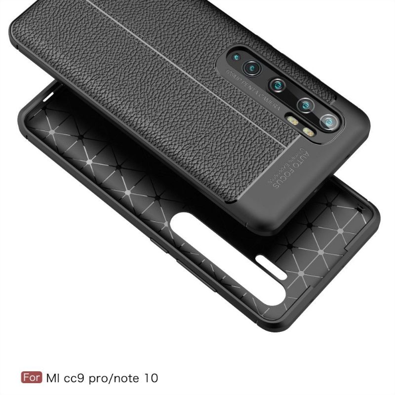 Coque Xiaomi Mi Note 10 / Note 10 Pro Style Cuir en Gel