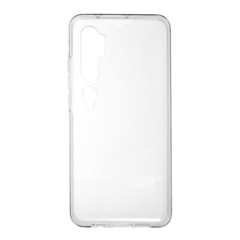 Coque Xiaomi Mi Note 10 / Note 10 Pro transparente 2 pièces