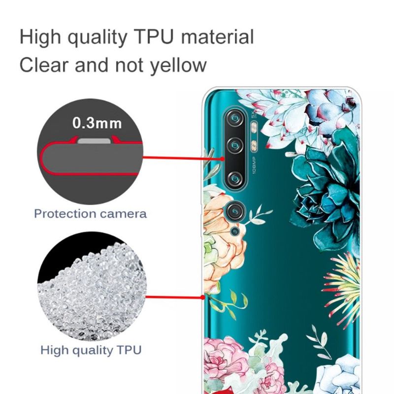 Coque Xiaomi Mi Note 10 / Note 10 Pro Variété de Fleurs