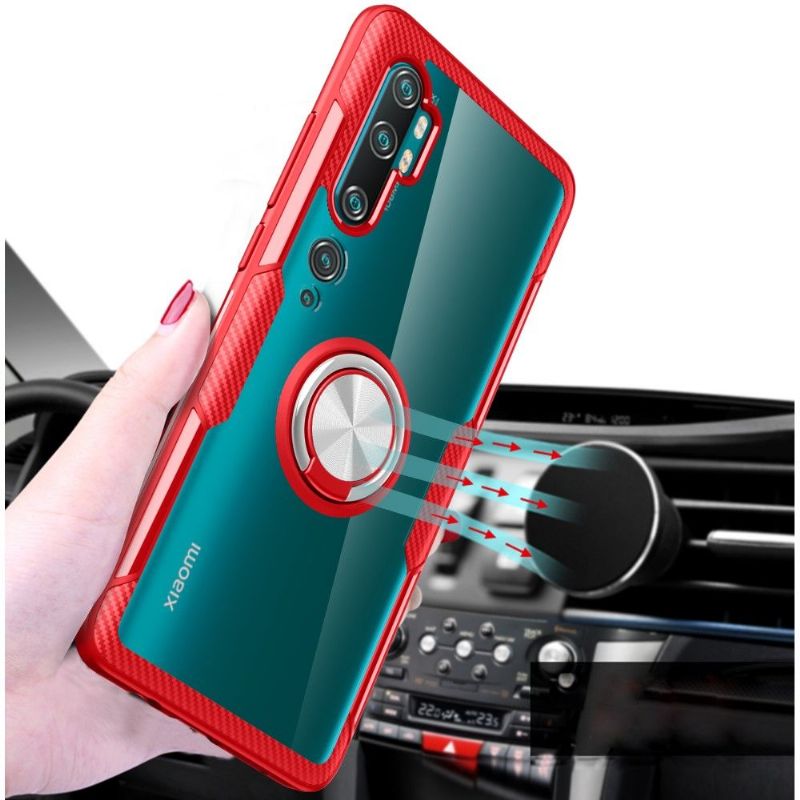 Coque Xiaomi Mi Note 10 transparente finger