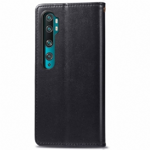 Housse Xiaomi Mi Note 10 Indila Simili Cuir avec Fonction Support