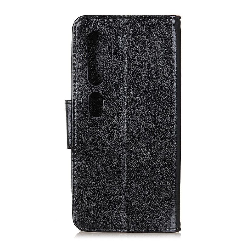 Housse Xiaomi Mi Note 10 / Note 10 Pro imitation cuir nappa