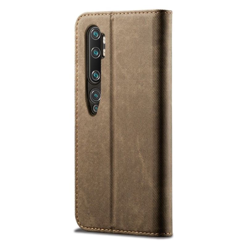 Housse Xiaomi Mi Note 10 / Note 10 Pro simili cuir style jeans